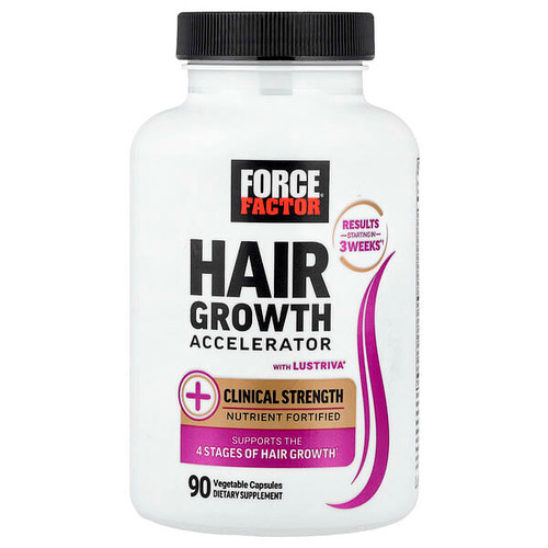 <img alt="Force Factor, Hair Growth Accelerator With Lustriva, 90 Vegetable Capsules" title="Force Factor, Hair Growth Accelerator With Lustriva, 90 Vegetable Capsules,810126661005"