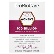 <img alt="ProBioCare, Womens Probiotics With Prebiotic, 100 Billion, 30 Vegetable Capsules" title="ProBioCare, Womens Probiotics With Prebiotic, 100 Billion, 30 Vegetable Capsules,766536039029"