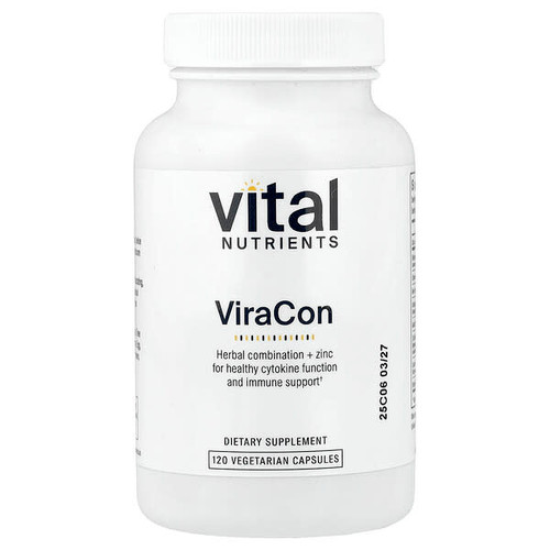 <img alt="Vital Nutrients, ViraCon, 120 Vegetarian Capsules" title="Vital Nutrients, ViraCon, 120 Vegetarian Capsules,693465234211"