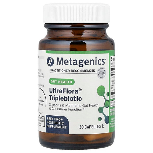 <img alt="Metagenics, UltraFlora Triplebiotic, Gut Health, 30 Capsules" title="Metagenics, UltraFlora Triplebiotic, Gut Health, 30 Capsules,755571961235"
