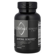 <img alt="DaVinci Laboratories, Benefits Line, Adrenal Benefits, 120 Capsules" title="DaVinci Laboratories, Benefits Line, Adrenal Benefits, 120 Capsules,026664005502"