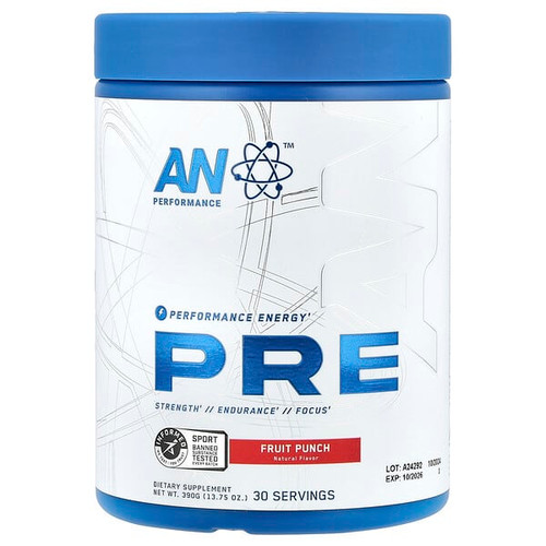 <img alt="AN Supps, Pre-Workout, Fruit Punch, 13.75 oz (390 g)" title="AN Supps, Pre-Workout, Fruit Punch, 13.75 oz (390 g),5056555207505"