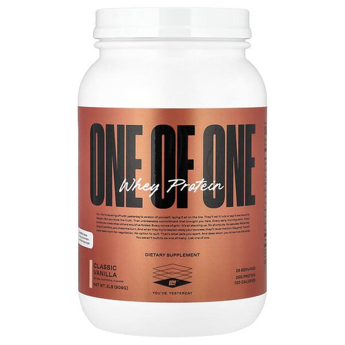 <img alt="ONE OF ONE, Whey Protein, Classic Vanilla, 2 lb (908 g)" title="ONE OF ONE, Whey Protein, Classic Vanilla, 2 lb (908 g),628235090209"