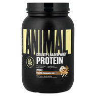 <img alt="Animal, Isolate Loaded Whey Protein Powder, Frosted Cinnamon Bun, 2 lb (907 g)" title="Animal, Isolate Loaded Whey Protein Powder, Frosted Cinnamon Bun, 2 lb (907 g),039442031372"