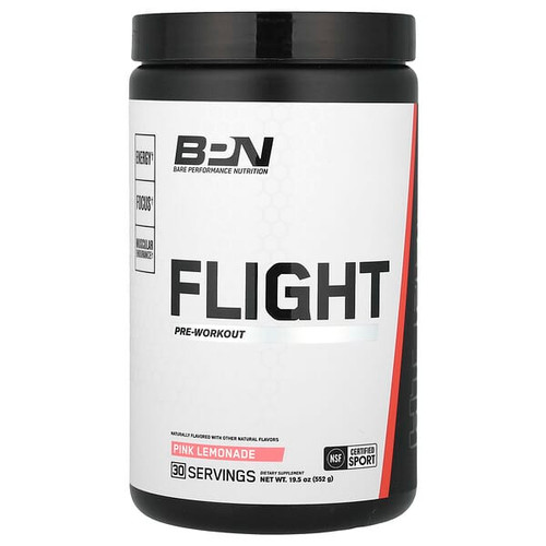 <img alt="BPN, Flight Pre-Workout, Pink Lemonade, 19.5 oz (552 g)" title="BPN, Flight Pre-Workout, Pink Lemonade, 19.5 oz (552 g),856622004465"