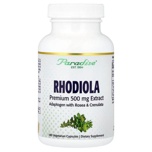 <img alt="Paradise Herbs, Rhodiola , 180 Vegetarian Capsules" title="Paradise Herbs, Rhodiola , 180 Vegetarian Capsules,601944778958"