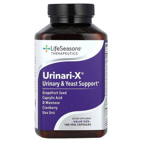 <img alt="LifeSeasons, Urinari-X, 180 Veg Capsules" title="LifeSeasons, Urinari-X, 180 Veg Capsules,853760002971"