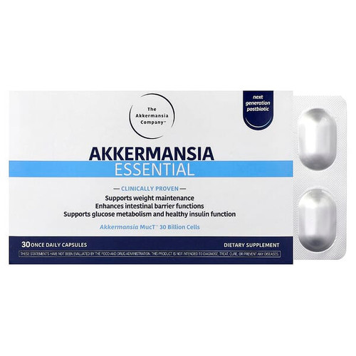 <img alt="The Akkermansia Company, Akkermansia Essential, 30 Daily Capsules (150 mg per Capsule)" title="The Akkermansia Company, Akkermansia Essential, 30 Daily Capsules (150 mg per Capsule),199284699076"