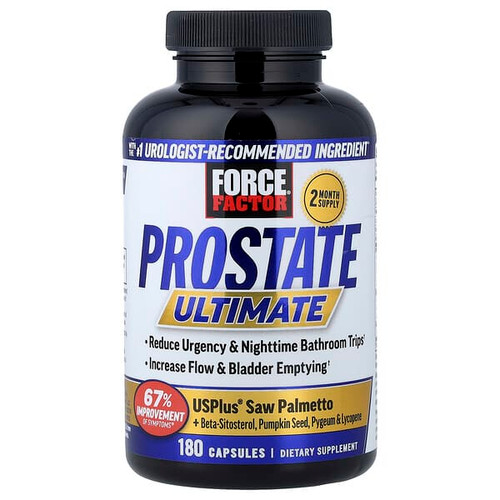 <img alt="Force Factor, Prostate Ultimate, 180 Capsules" title="Force Factor, Prostate Ultimate, 180 Capsules,810126663214"