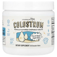 <img alt="Legendairy Milk, Colostrum, Vanilla, 60 Chewable Tablets" title="Legendairy Milk, Colostrum, Vanilla, 60 Chewable Tablets,810097410374"