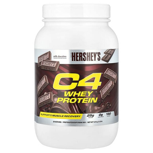 <img alt="C4 - Cellucor, C4 Whey Protein, Hersheys Milk Chocolate , 2.22 lb (1.01 kg)" title="C4 - Cellucor, C4 Whey Protein, Hersheys Milk Chocolate , 2.22 lb (1.01 kg),842595135916"