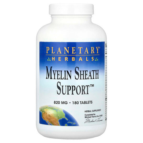 <img alt="Planetary Herbals, Myelin Sheath Support, 180 Tablets" title="Planetary Herbals, Myelin Sheath Support, 180 Tablets,021078104728"