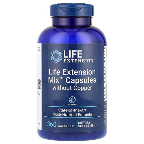 <img alt="Life Extension, Mix Capsules Without Copper, 360 Capsules" title="Life Extension, Mix Capsules Without Copper, 360 Capsules,737870236436"