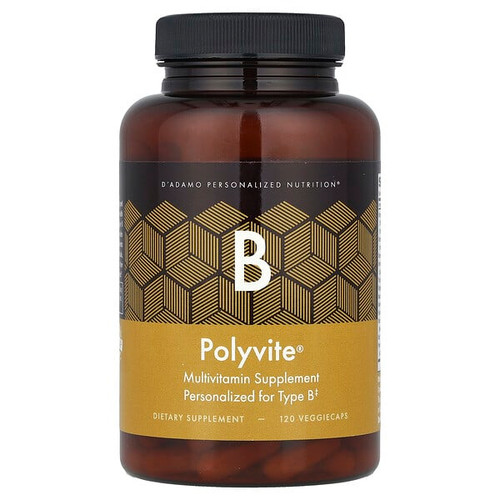 <img alt="Dadamo, Polyvite B, Multivitamin Supplement, 120 VeggieCaps" title="Dadamo, Polyvite B, Multivitamin Supplement, 120 VeggieCaps,858394000201"