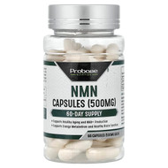 <img alt="Probase Nutrition, NMN, 500 mg, 60 Capsules" title="Probase Nutrition, NMN, 500 mg, 60 Capsules,793869582663"