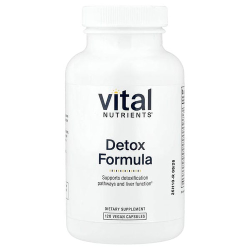 <img alt="Vital Nutrients, Detox Formula, 120 Vegan Capsules" title="Vital Nutrients, Detox Formula, 120 Vegan Capsules,693465255216"