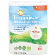 <img alt="Happy Family Organics, Organic Infant Formula, Milk-Based Powder with Iron, 0-12 Months , 22.9 oz (650 g)" title="Happy Family Organics, Organic Infant Formula, Milk-Based Powder with Iron, 0-12 Months , 22.9 oz (650 g),819573017076"