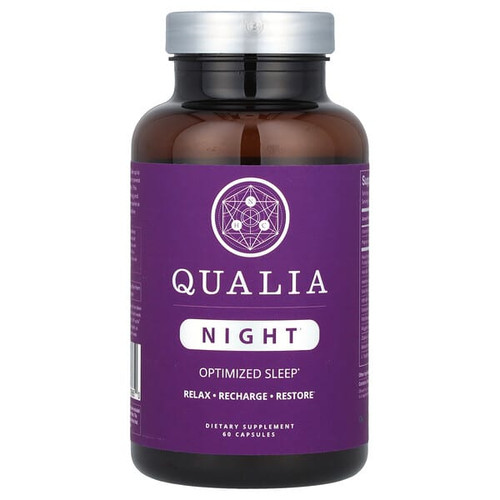 <img alt="Qualia, Night, 60 Capsules" title="Qualia, Night, 60 Capsules,037182978650"