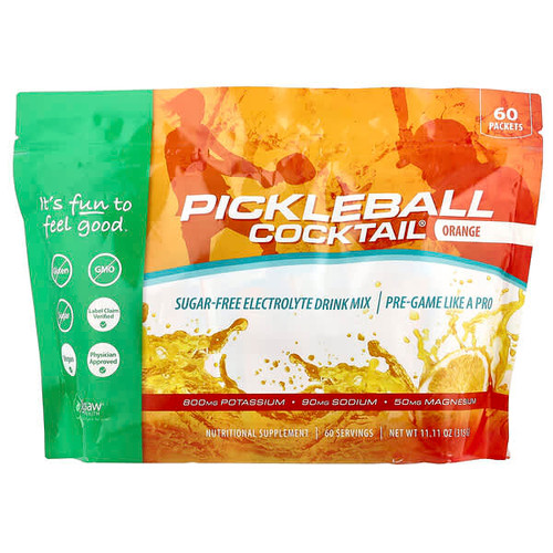 <img alt="Jigsaw Health, Pickleball Cocktail, Sugar-Free Electrolyte Drink Mix, Orange, 60 Packets, 5 g Each" title="Jigsaw Health, Pickleball Cocktail, Sugar-Free Electrolyte Drink Mix, Orange, 60 Packets, 5 g Each,876634002020"