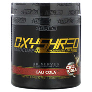 <img alt="EHPlabs, OxyShred Hardcore, Thermogenic Fat Burner, Cali Cola, 9.74 oz (276 g)" title="EHPlabs, OxyShred Hardcore, Thermogenic Fat Burner, Cali Cola, 9.74 oz (276 g),810095630149"