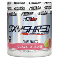 <img alt="EHPlabs, OxyShred, Thermogenic Fat Burner, Guava Paradise, 9.5 oz (270 g)" title="EHPlabs, OxyShred, Thermogenic Fat Burner, Guava Paradise, 9.5 oz (270 g),858221007243"