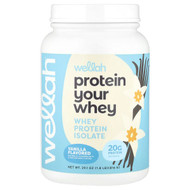 <img alt="Wellah, Protein Your Whey, Whey Protein Isolate, Vanilla, 1.8 lb (816 g)" title="Wellah, Protein Your Whey, Whey Protein Isolate, Vanilla, 1.8 lb (816 g),850057089134"