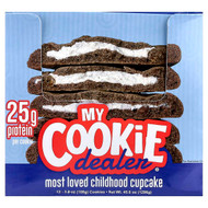 <img alt="My Cookie Dealer Protein, Protein Cookie, Most Loved Childhood Cupcake, 12 Cookies, 3.8 oz (108 g) Each" title="My Cookie Dealer Protein, Protein Cookie, Most Loved Childhood Cupcake, 12 Cookies, 3.8 oz (108 g) Each,850073043363"
