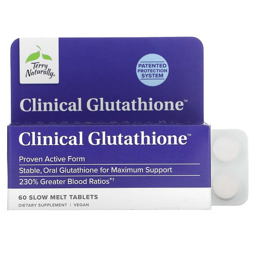 <img alt="Terry Naturally, Clinical Glutathione, 60 Slow Melt Tablets (150 mg per Tablet)" title="Terry Naturally, Clinical Glutathione, 60 Slow Melt Tablets (150 mg per Tablet),367703237066"