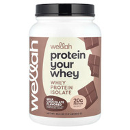 <img alt="Wellah, Protein Your Whey, Whey Protein Isolate, Milk Chocolate, 1.9 lb (852 g)" title="Wellah, Protein Your Whey, Whey Protein Isolate, Milk Chocolate, 1.9 lb (852 g),850057089127"
