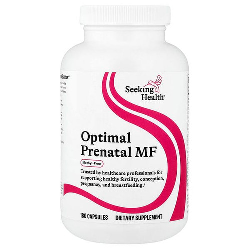 <img alt="Seeking Health, Optimal Prenatal MF, 180 Capsules" title="Seeking Health, Optimal Prenatal MF, 180 Capsules,810007521541"