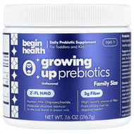 <img alt="Begin Health, Kids, Growing Up Prebiotics, Ages 1+, Unflavored, 7.6 oz (216.7 g)" title="Begin Health, Kids, Growing Up Prebiotics, Ages 1+, Unflavored, 7.6 oz (216.7 g),860008189912"