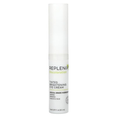 <img alt="Replenix, Discoloration, Tinted Brightening Eye Cream, Fragrance Free , 0.29 fl oz (8.5 ml)" title="Replenix, Discoloration, Tinted Brightening Eye Cream, Fragrance Free , 0.29 fl oz (8.5 ml),358211812104"