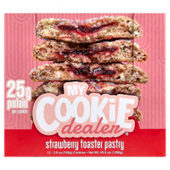 <img alt="My Cookie Dealer Protein, Protein Cookie, Strawberry Toaster Pastry, 12 Cookies, 3.8 oz (108 g) Each" title="My Cookie Dealer Protein, Protein Cookie, Strawberry Toaster Pastry, 12 Cookies, 3.8 oz (108 g) Each,850069104627"