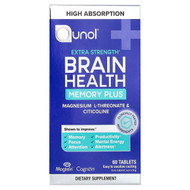 <img alt="Qunol, Brain Health Memory Plus, 60 Tablets" title="Qunol, Brain Health Memory Plus, 60 Tablets,850052593452"