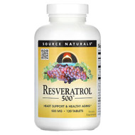 <img alt="Source Naturals, Resveratrol 500, 500 mg, 120 Tablets" title="Source Naturals, Resveratrol 500, 500 mg, 120 Tablets,021078028239"