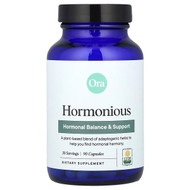 <img alt="Ora, Hormonious, Hormonal Balance & Support, 90 Capsules" title="Ora, Hormonious, Hormonal Balance & Support, 90 Capsules,856720007580"