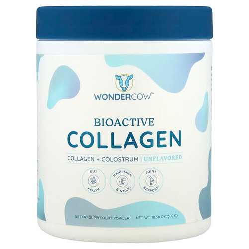 <img alt="Wondercow, Bioactive Collagen, Unflavored, 10.58 oz (300 g)" title="Wondercow, Bioactive Collagen, Unflavored, 10.58 oz (300 g),850063114028"
