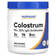 <img alt="Nutricost, Colostrum, Unflavored, 8 oz (227 g)" title="Nutricost, Colostrum, Unflavored, 8 oz (227 g),810014674391"