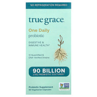 <img alt="True Grace, One Daily Probiotic, 60 Vegetarian Capsules" title="True Grace, One Daily Probiotic, 60 Vegetarian Capsules,810149500046"