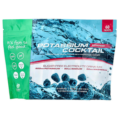 <img alt="Jigsaw Health, Potassium Cocktail,  Sugar-Free Electrolyte Drink Mix, Blue Raspberry, 60 Packets, 5.6 g Each" title="Jigsaw Health, Potassium Cocktail,  Sugar-Free Electrolyte Drink Mix, Blue Raspberry, 60 Packets, 5.6 g Each,876634002136"