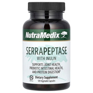 <img alt="NutraMedix, Serrapeptase with Inulin, 120 Vegetable Capsules (500 mg per Capsule)" title="NutraMedix, Serrapeptase with Inulin, 120 Vegetable Capsules (500 mg per Capsule),728650077004"