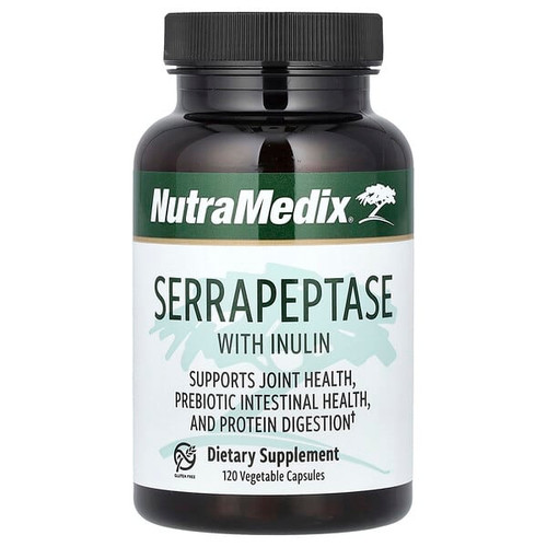 <img alt="NutraMedix, Serrapeptase with Inulin, 120 Vegetable Capsules (500 mg per Capsule)" title="NutraMedix, Serrapeptase with Inulin, 120 Vegetable Capsules (500 mg per Capsule),728650077004"