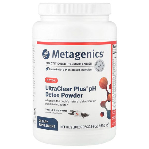 <img alt="Metagenics, UltraClear Plus pH Detox Powder, Vanilla, 2 lb 0.59 oz (924 g)" title="Metagenics, UltraClear Plus pH Detox Powder, Vanilla, 2 lb 0.59 oz (924 g),755571916266"