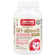 <img alt="Jarrow Formulas, Ubiquinol, QH-Absorb, Max Absorption, 200 mg, 90 Softgels" title="Jarrow Formulas, Ubiquinol, QH-Absorb, Max Absorption, 200 mg, 90 Softgels,790011060376"