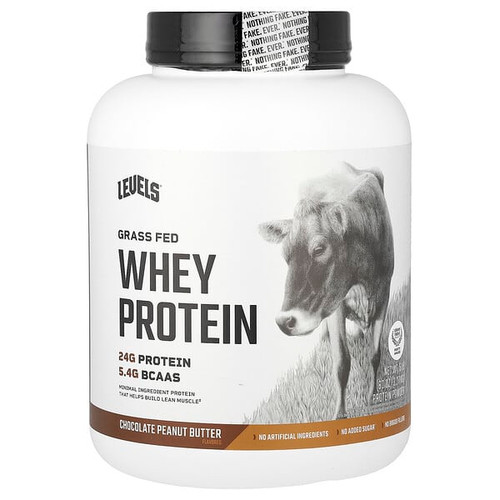 <img alt="Levels, Grass Fed Whey Protein Powder, Chocolate Peanut Butter, 5 lb (2.27 kg)" title="Levels, Grass Fed Whey Protein Powder, Chocolate Peanut Butter, 5 lb (2.27 kg),857965007441"