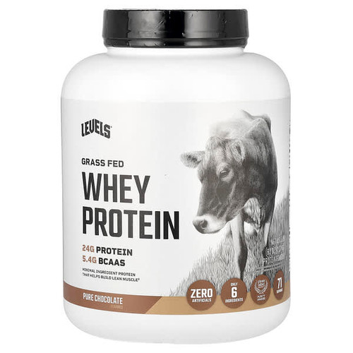 <img alt="Levels, Grass Fed Whey Protein Powder, Pure Chocolate, 5lb (2.27 kg)" title="Levels, Grass Fed Whey Protein Powder, Pure Chocolate, 5lb (2.27 kg),857965007021"