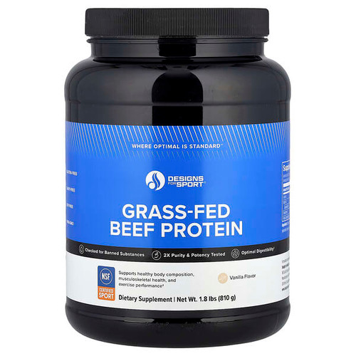 <img alt="Designs For Health, Designs For Sport, Grass-Fed Beef Protein, Vanilla, 1.8 lbs (810 g)" title="Designs For Health, Designs For Sport, Grass-Fed Beef Protein, Vanilla, 1.8 lbs (810 g),879452007192"