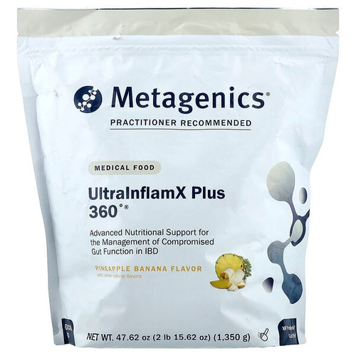 <img alt="Metagenics, UltralnflamX Plus 360°, Med Food, Pineapple Banana, 47.62 oz (1,350 g)" title="Metagenics, UltralnflamX Plus 360°, Med Food, Pineapple Banana, 47.62 oz (1,350 g),755571947413"