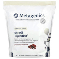 <img alt="Metagenics, UltraGI Replenish, Chocolate, 47.62 oz (1,350 g)" title="Metagenics, UltraGI Replenish, Chocolate, 47.62 oz (1,350 g),755571947277"