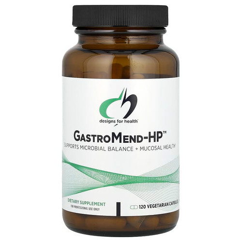 <img alt="Designs For Health, GastroMend-HP, 120 Vegetarian Capsules" title="Designs For Health, GastroMend-HP, 120 Vegetarian Capsules,879452005563"